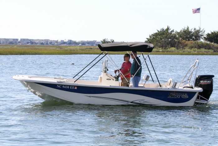 boat in lake